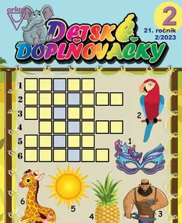Pre deti a mládež - ostatné Detské doplňovačky 2 2023 slonie - Jela Mlčochová