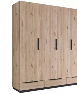Šatníkové skrine Skriňa Roksana C3b Artisan