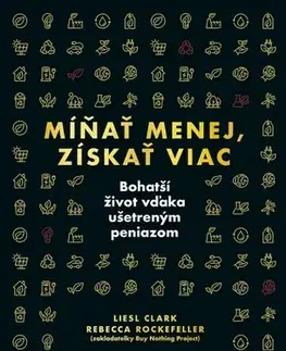 Rozvoj osobnosti Míňať menej, získať viac - Liesl Clark,Rebecca Rockefeller,Natália Chudá