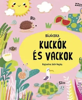 Leporelá, krabičky, puzzle knihy Bújócska - Kuckók és vackok - Markéta Nováková,Edit Hajdu,Orsolya Fenyvesi