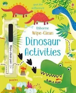 V cudzom jazyku Wipe-Clean Dinosaur Activities - Kirsteen Robson,Dania Florino