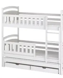 Poschodové postele Posteľ Blanka 90x200 white