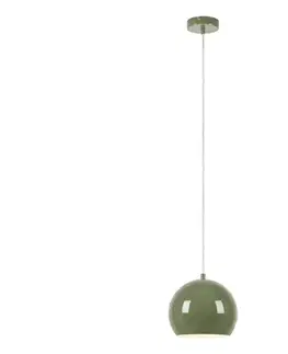 Svietidlá Markslöjd 108991 - Závesné svietidlo POP 1xGU10/7W/230V, priemer 20 cm, zelené 108991