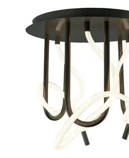 Svietidlá Zuma Line 2023573-BK - LED Prisadený luster BALBO LED/45W/230V 3000/4000/6000K 2023573-BK