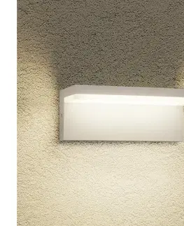 Svietidlá BRILAGI - LED vonkajšie nástenné svietidlo TESSI LED/10W/230V biele IP54 BRI370