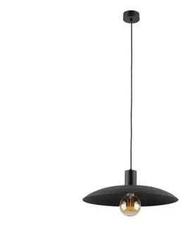 Svietidlá  Luster na lanku ASTRA 1xE27/15W/230V pr. 41 cm čierna 10712