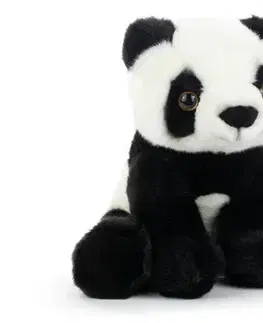 Plyšové a textilné zvieratká BARRADO WILD LIFE Panda plyšová hračka 28cm