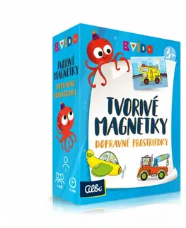 Kvído Albi Kvído: Tvorivé magnetky - Dopravné prostriedky