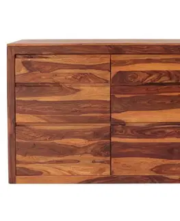 Komody Komoda Tina 140x100x45 indický masív palisander