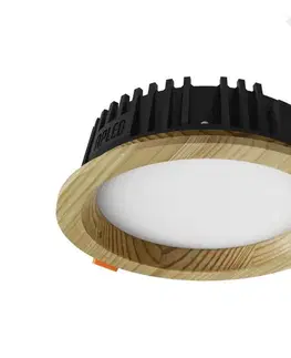 Svietidlá APLED - LED Podhľadové RONDO WOODLINE LED/6W/230V 4000K pr. 15 cm borovica masív 21269
