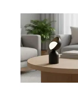 Lampy EMIBIG Stolová lampa BOTO 1xG9/8W/230V čierna 1510/LN1