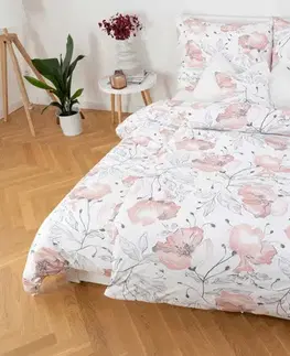 Obliečky MKLozkoviny.sk Francúzske obliečky Mako jersey – Elodie - 220 × 200 cm - 70 x 90 cm