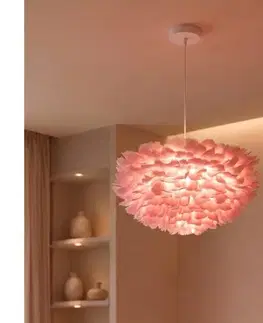 Svietidlá BRILAGI - Závesný luster na lankách FEATHER 3xE27/40W/230V priemer 50 cm ružový BRI945