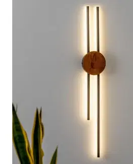 Svietidlá BRILAGI - LED Nástenné svietidlo WOODY COLLINE LED/15W/230V 80 cm dub čerešňa 8590828607380