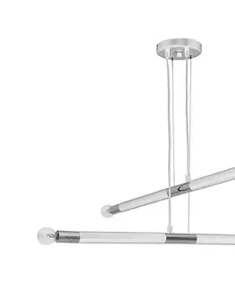 Svietidlá  Luster na lanku BASTONE WHITE 4xE14/40W/230V MLP6567