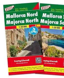 Do auta Mallorca 1:50 000 Set 2 mapy