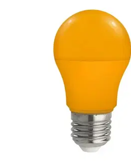 Žiarovky  LED Žiarovka A50 E27/4,9W/230V oranžová 14609