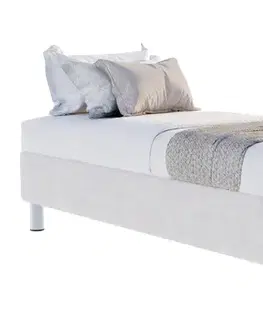 Postele FDM Hotelová posteľ HARMONY | krémová 80 x 200 cm