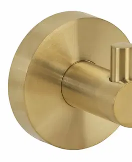 Kúpeľňový nábytok Sapho XR205GB X-Round Gold háčik, zlatá