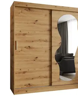 Šatníkové skrine Skriňa Ultra 180 artisan