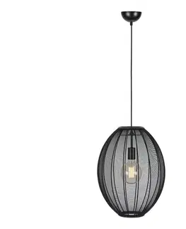 Svietidlá Markslöjd 108795 - Luster na lanku FLORENCE 1xE27/40W/230V čierna 108795
