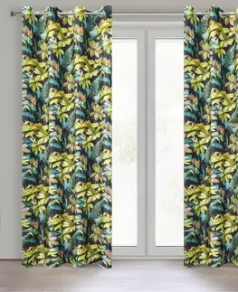 Závesy do spálne Záves LIVY 140X250 na priechodkách 372690