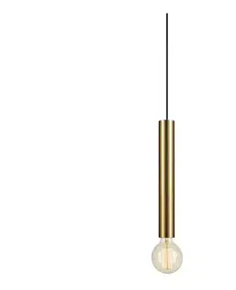 Svietidlá Markslöjd 108259 - Luster na lanku SENCILLO 1xE27/40W/230V zlatá 108259