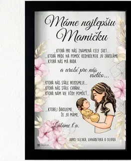 Tabuľky s venovaním (darčeky) Darček pre mamku, pretože je skvelá a zaslúži si ho - odošleme do 24 hodín