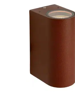 Záhradné lampy Lucide 27863/02/97 - Vonkajšie nástenné svietidlo BOOGY 2xGU10/5W/230V IP44 27863/02/97