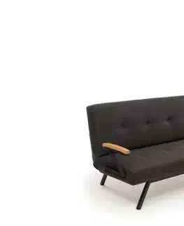Pohovky a gauče Trojmiestna rozkladacia pohovka Zven - Dark Grey