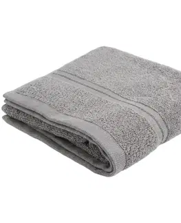 Bytový textil Uterák Pop Corn+Viskóza 30x50 cm M-26 sivá