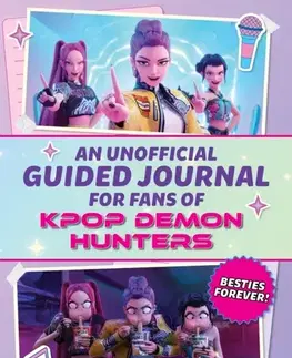 Nalepovačky, vystrihovačky, skladačky An Unofficial Guided Journal for Fans of Kpop Demon Hunters - of Media Lab Books