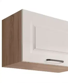 Kuchynské skrinky visiace Kuchynská skrinka Smart  35g Sonoma/Biely Mat