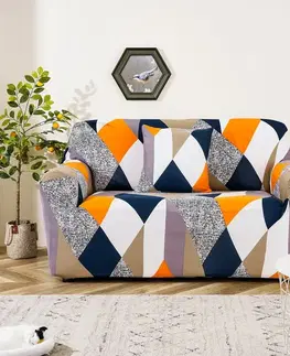 Prehozy 4Home Napínací poťah na kreslo Retro, 75 - 95 cm