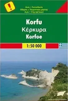 Do auta Korfu automapa 1:50 000
