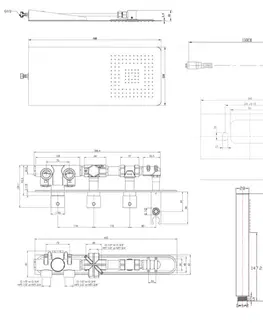 Sprchy a sprchové panely Sapho MB453-01