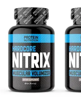 Anabolizéry a NO doplnky 1+1 Zadarmo: Hardcore Nitrix - Protein Nutrition 100 tbl. + 100 tbl. 