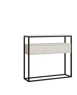 Konferenčné stolíky Odkladací stolík Guarda White and Black