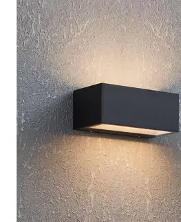 LED osvetlenie Eglo 900885 - LED Vonkajšie nástenné svietidlo SPONGANO 2xLED/5W/230V IP65 900885