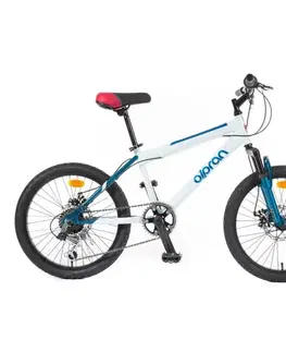 Bicykle Odľahčený detský bicykel Olpran Agilis Disc 20" - model 2026 • 125-145 cm • 12,4 kg šedá/tmavo modrá - 13" (125-145 cm)