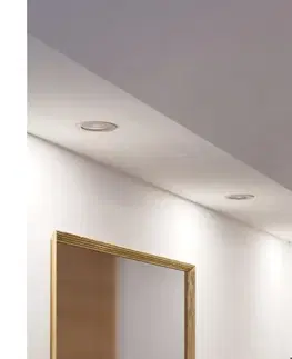 Svietidlá Eglo 902239 - SADA 3xLED kúpeľňové podhľadové svietidlo BARRANCO 1xGU10/4,5W/230V IP44 chróm 902239