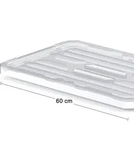 Úložné boxy NABBI NCP24 plastové veko na úložný box priehľadná