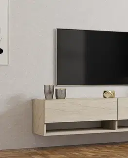 TV stolíky GRASS závesný TV stolík, traventine