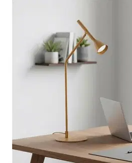 Lampy Ideal Lux - LED Stmievateľná stolná lampa DIESIS LED/6,5W/230V CRI 90 zlatá 291109