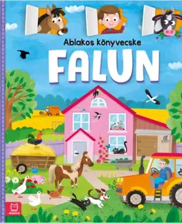 Leporelá, krabičky, puzzle knihy Ablakos könyvecske - Falun - Agnieszka Bator