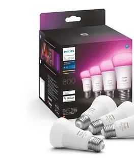 LED osvetlenie SADA 4x LED Stmievateľná žiarovka Philips Hue WACA E27/6,5W/230V 2000-6500K 871951432840200