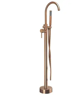 Kúpeľňové batérie REA - Voľne stojaca batéria Lungo brush copper REA-B7495
