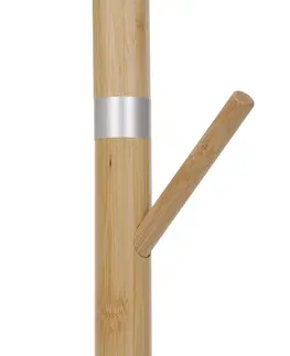 Nemý sluha Autronic DR-N1004 WT Drevený stojanový vešiak biela, 40 x 174 cm