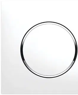 Záchody GEBERIT SIGMA20 ovládacie tlačítko, dual flush, biela lesk /chróm 115.882.KJ.1