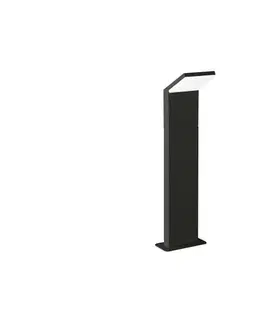 Záhradné lampy Ideal Lux - LED Vonkajšia lampa STYLE LED/8,5W/230V 4000K 50 cm CRI 90 IP54 čierna 322506